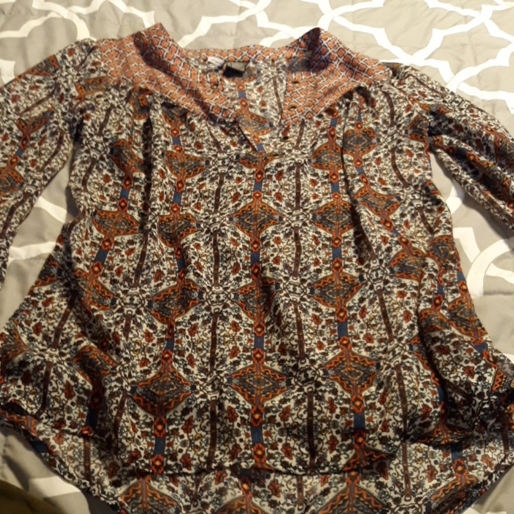 Sheer blouse